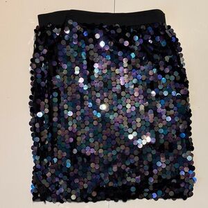 Mark Sequin Black Skirt